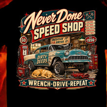 Load image into Gallery viewer, Never Done Speed Shop