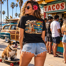 Load image into Gallery viewer, SURFIN' USA Woodie Wagon