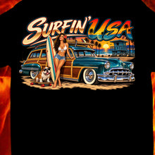 Load image into Gallery viewer, SURFIN' USA Woodie Wagon