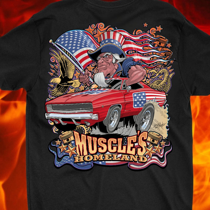Homeland Muscle Hard Chargin' Uncle Sam