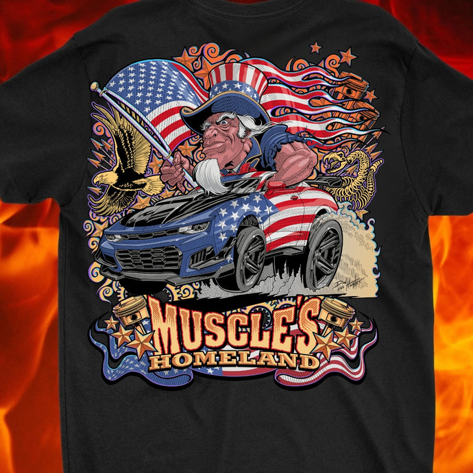 Homeland Muscle Havin' Fun in an LT1