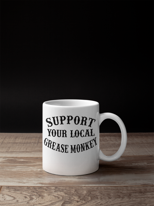 SUPPORT YOUR LOCAL  GREASE MONKEY CUP