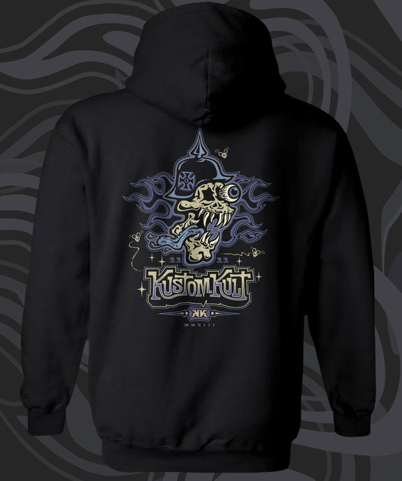 VON SKULLY PURPLE REIGN HOODIE