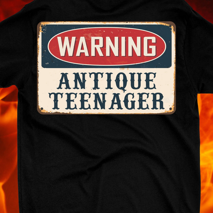 WARNING:  Antique Teenager