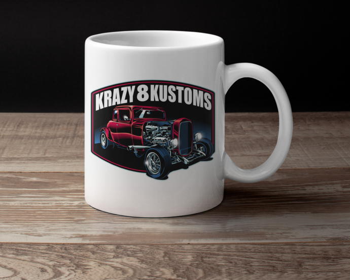 Krazy 8 Kustoms Coffee Cup