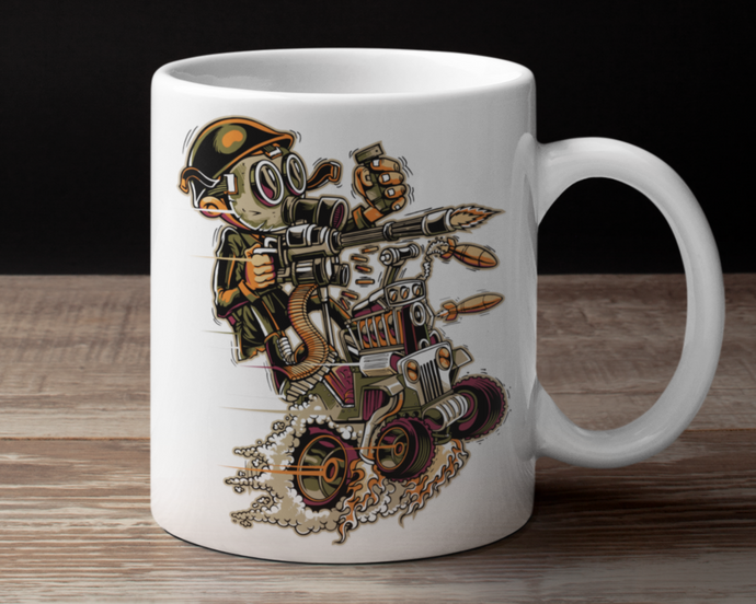 Rat-a-tat-tat Coffee Cup