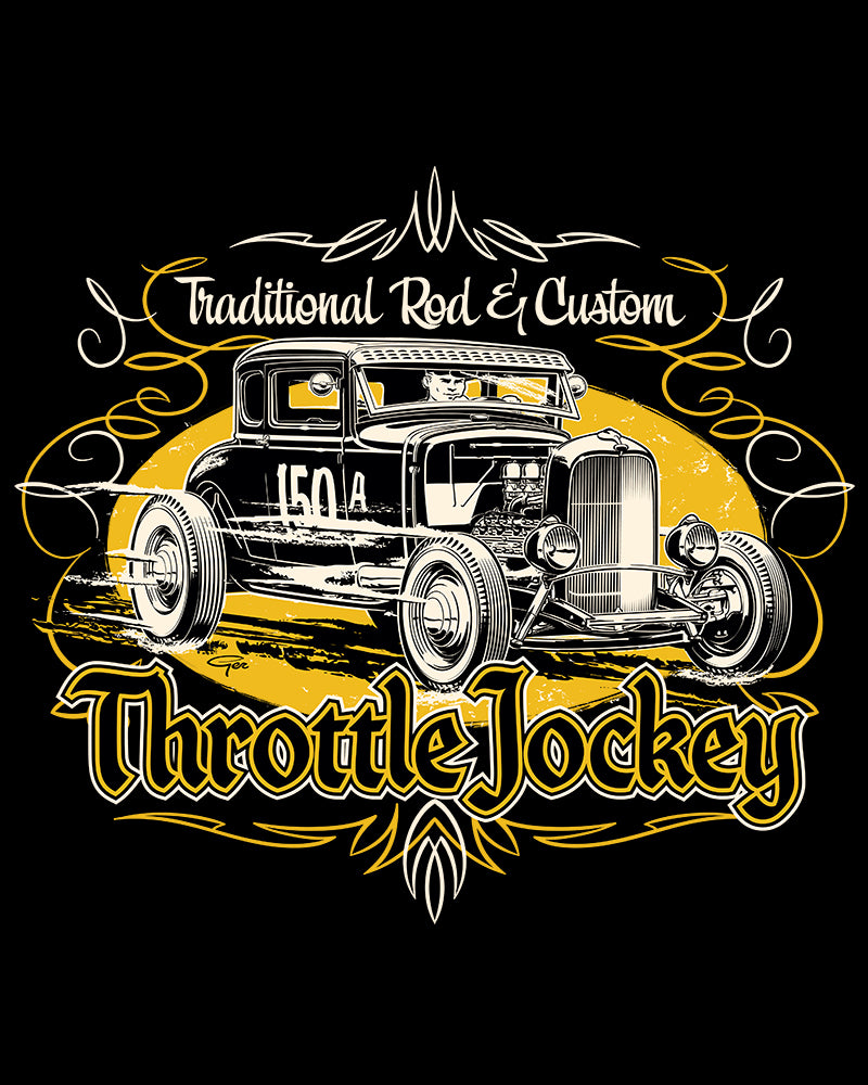 Throttle Jockey Coupe...yellow