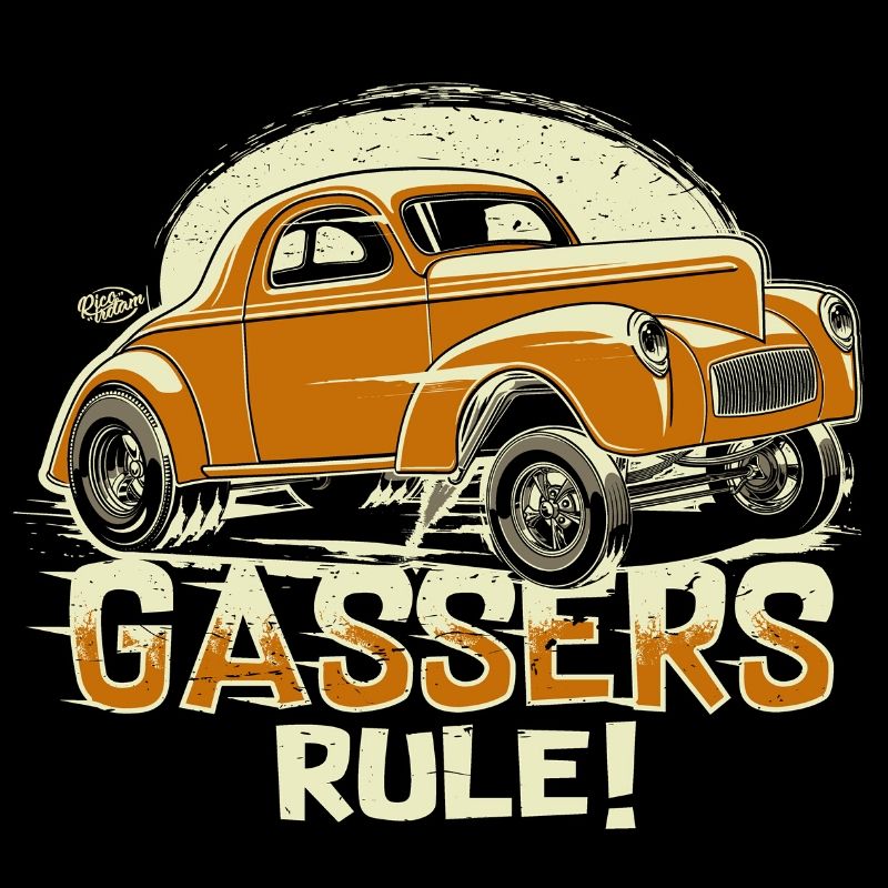 Gassers Rule Wild Willys (orange)