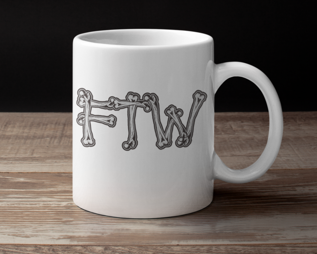 FTW Bones Coffee Cup