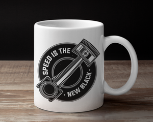 Speed is the New Black Coffee Cup