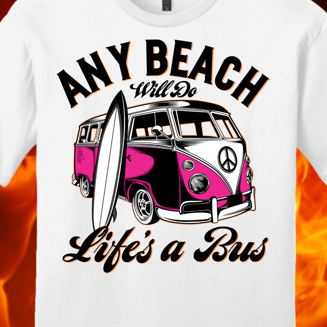ANY BEACH WILL DO...PINK
