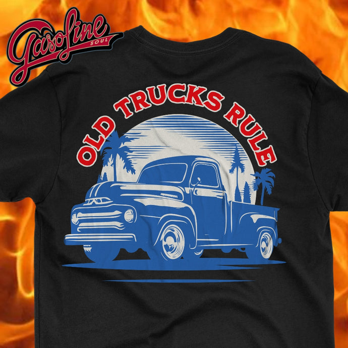 Old Trucks Rule Sunset Ride