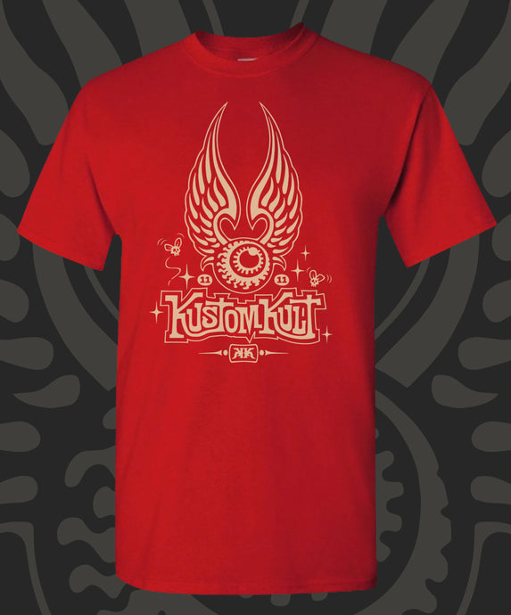KUSTOM KULT FLYING EYEBALL ((RED)