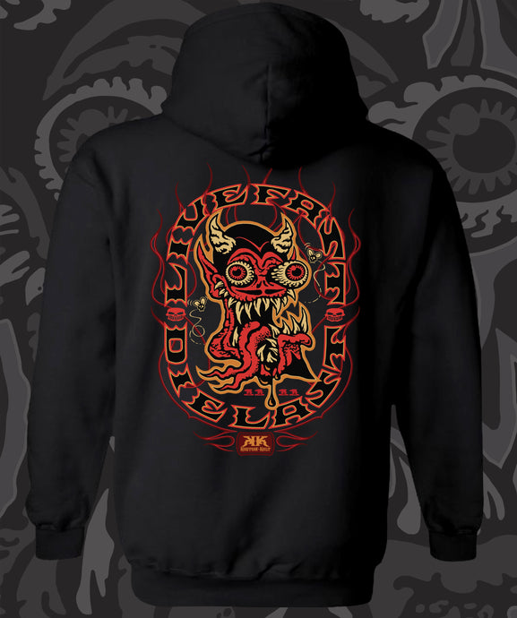 LIVE FAST DIE LAST DEVIL HOODIE