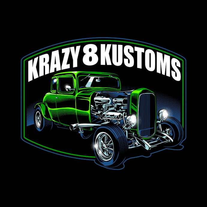 Krazy 8 Kustoms Coupe....Green
