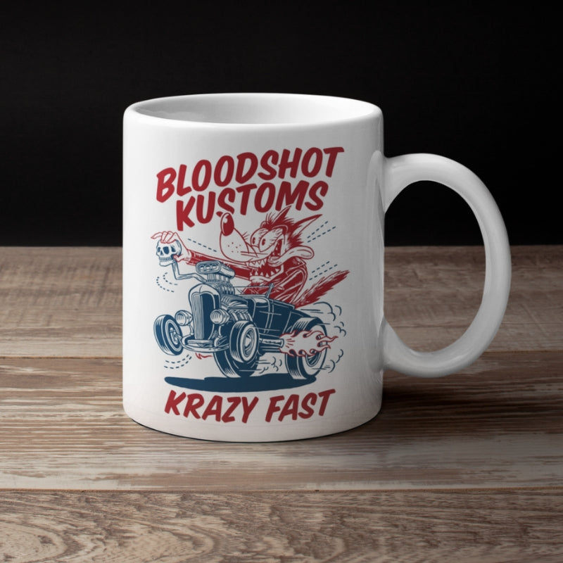 BloodShot Krazy Fast Wake me up cup