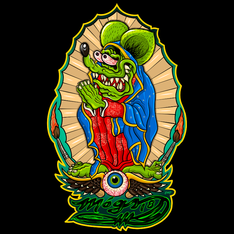 Virgin Mary Praying Fink – Gearheadforlife