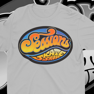 SESSIONS SKATE SHOP LOGO on SPORTS GRAY