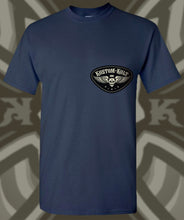 Load image into Gallery viewer, IRON KROSS...BLACK AND BONE ON BLUE