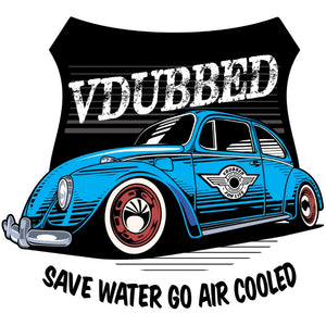 SAVE WATER GO AIR COOLED...blue